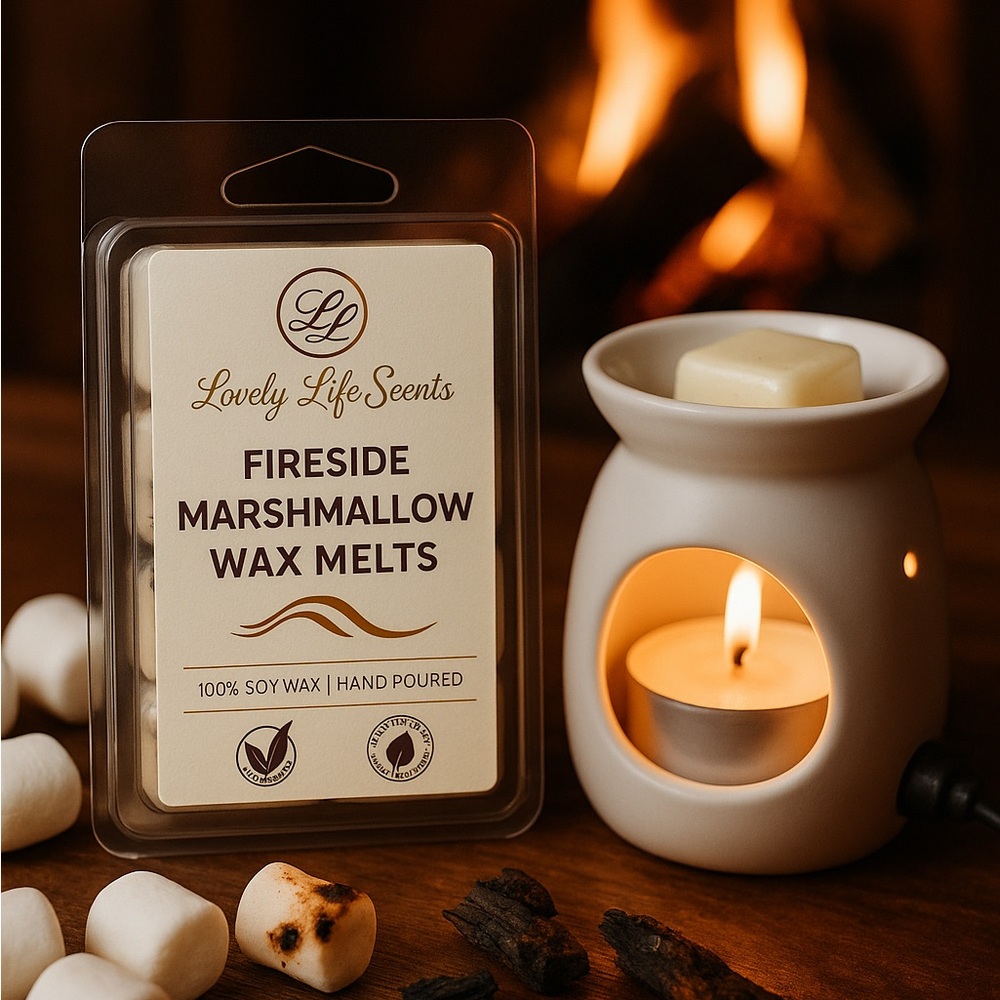 Lovely Life Scents Fireside Marshmallow Soy Wax Melts - Picture 3 of 5